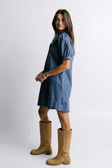 Lola Denim Baby Doll Dress