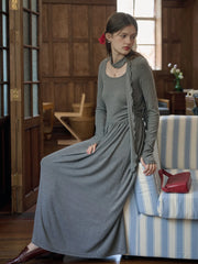 Eloisa Round Neck Rose Bow Top