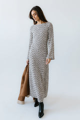 Lennon Textured Maxi Dress