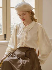 Lexi Vintage Embroidered Blouse