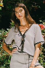Estella Scalloped Top