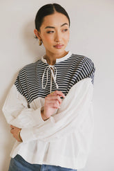 Anchor Striped Top