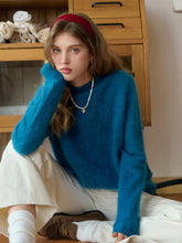 Izabella Round Neck Wool Sweater