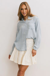 Cody Embroidered Button Up