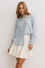 Cody Embroidered Button Up