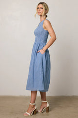 Louella Smocked Midi Dress