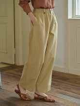 Maggie Lyocell Cotton Carrot Trousers
