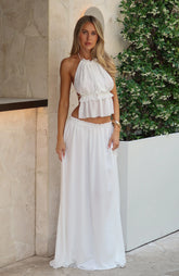Pure Magic Maxi Skirt White