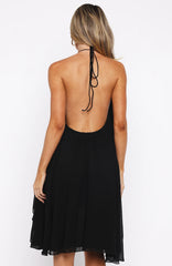 Heartbreaker Status Mini Dress Black