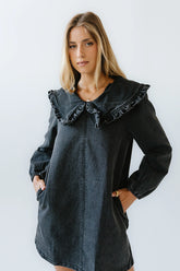 Iris Denim Babydoll Dress
