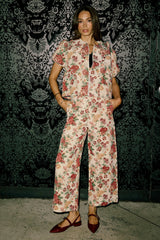 Joanna Floral Zip Up