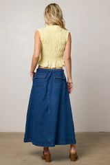Georgina Smocked Blouse