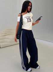 Cali Babe Cold Shoulder Top Ivory