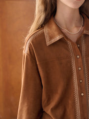 Flora Lapel Bohemian Jacket