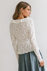 Kinsey Ruffle Lace Top