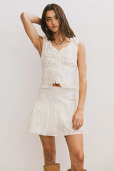 Devin Embroidered Top