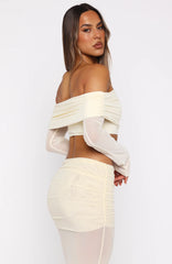 Send Me The Location Top Cream