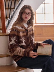 Shelby Shawl Collar Wool Cardigan