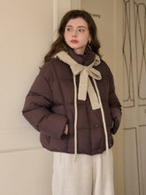 Maisy Stand Collar Short Down Jacket