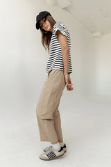 Walker Scalloped Top in Black