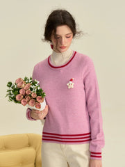 Gisella Round Neck Christmas Sweater