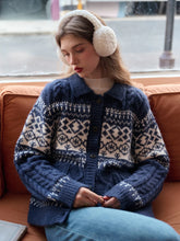 Vienna Fair Isle Cashmere Cardigan