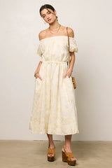 Carol Floral Midi Dress