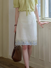 Annie Color Embroidery 100% Cotton Skirt