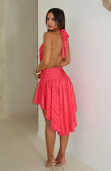 What I'm Searching For Mini Dress Fuchsia