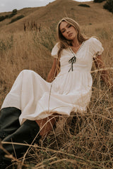 Kaydence Maxi Dress in Cream