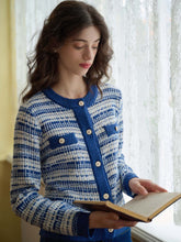 Oakley Crew Neck Contrast Sweater Cardigan