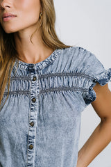 Brecklyn Denim Button Up