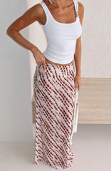 Sunday Strolls Maxi Skirt Espresso Mist