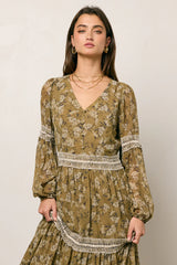 Suzan Floral Midi Dress