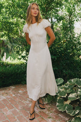 Karla Polka Dot Maxi Dress