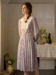 Paula V-Neck Floral Dress