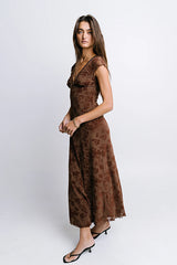 Maggie Floral Midi Dress