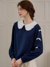 Karen Peter Pan Collar Sweatershirt