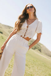 Ollie Embroidered Blouse