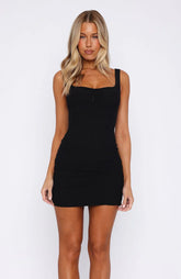 One To Watch Mini Dress Black