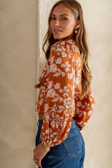 Lily Button Front Blouse