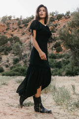 Dallas Sheer Midi Dress
