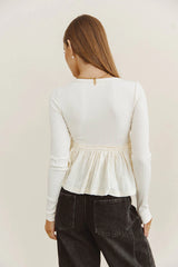 Jessy Peplum Top