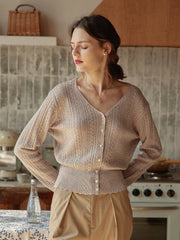 Emma Cable Knit Cardigan