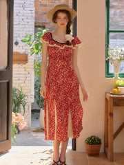 Birdie Round Neck Floral Dress