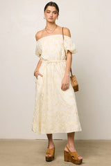 Carol Floral Midi Dress