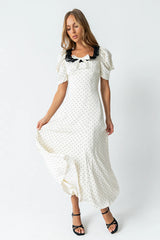 Mckinley Polka Dot Maxi Dress