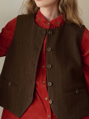Dallas Round Neck Wool Vest