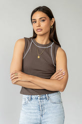Emely Contrast Tank Top