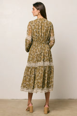 Suzan Floral Midi Dress